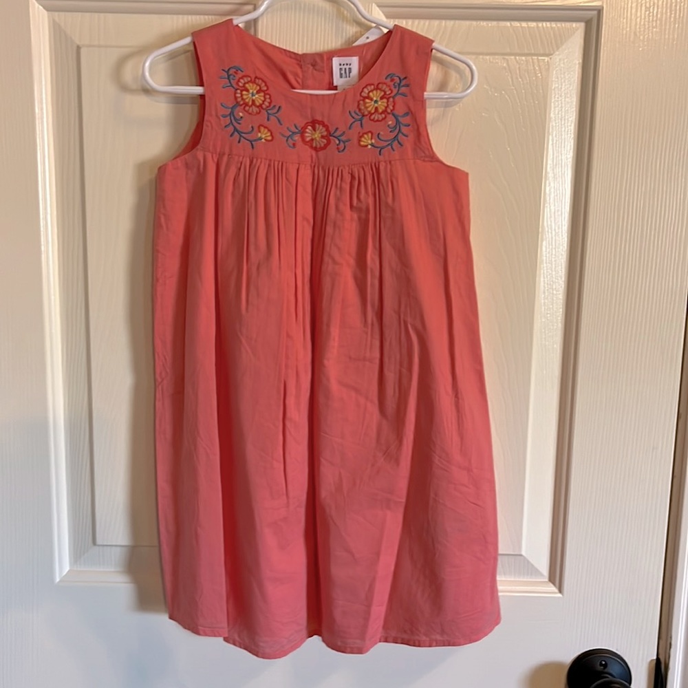 Embroidered Girls Dress Baby Gap